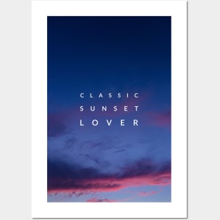 Classic Sunset Lover Posters and Art